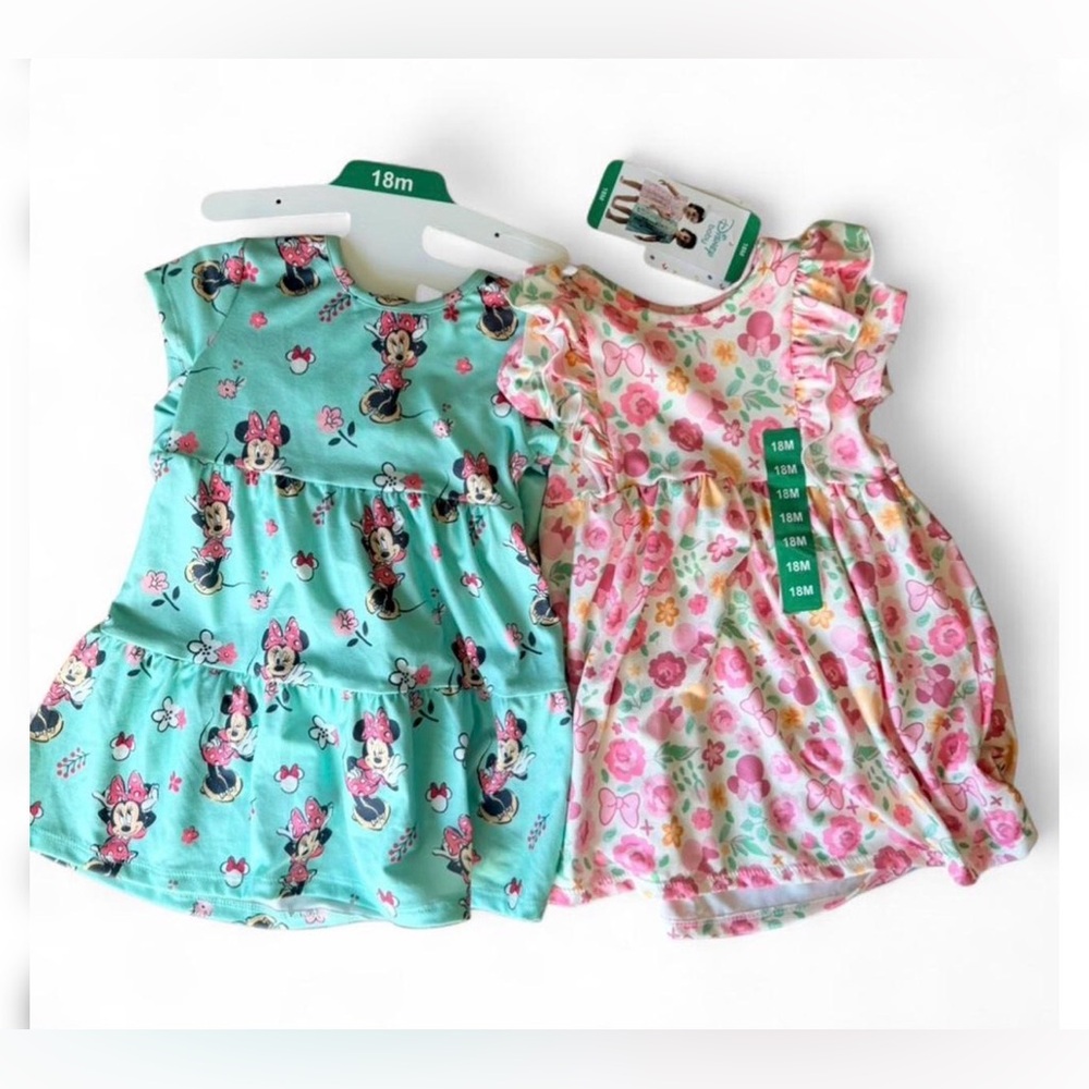 NWT Minnie Mouse Baby dress and diaper cover set, pack of 2.  Size 18 Months